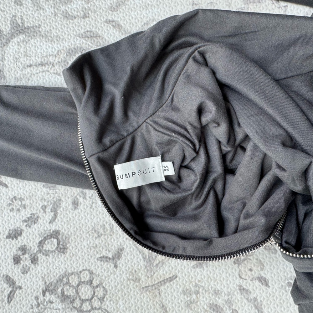 Bumpsuit The Penelope Maternity Unitard Slate - Picture 3 of 3